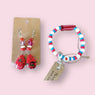 Mary's Creations Handmade Bracelet & Earrings Set - 13