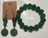By Marie Handmade Bracelet & Earrings Set