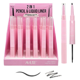 Amuse 2 in 1 Pencil & Liquid Eyeliner