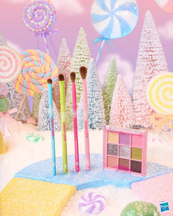Beauty Creations Candy Land Sugar High Eyeshadow Palette & 4pc Eye Brushes Set