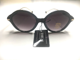 Glam Sunglasses - Black/Gold