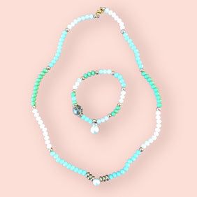 Mary's Creations Handmade Necklace & Bracelet Set