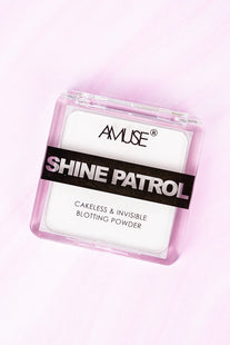 Amuse Shine Patrol Cakeless & Invisible Blotting Powder